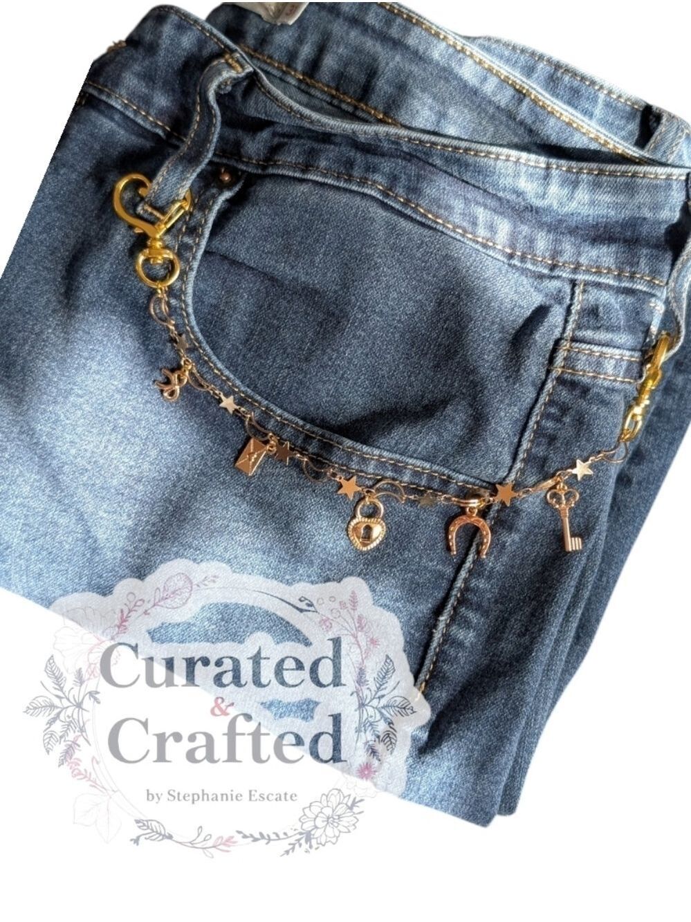 Hand Crafted • Love Letters to the Universe — Charm Accessory Chain - 9"